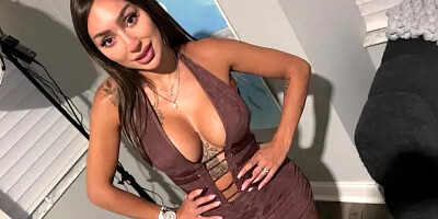 Sisi Rose gets Fucked with Cum on Her Face - Sexy Latina Perfect Tits