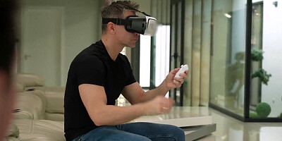 Horny double penetration addict gets what she wants again