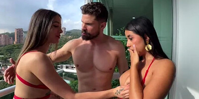 Threeway with Colombian Whores
