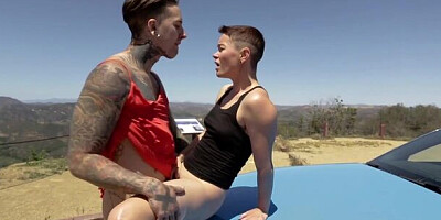 Jiz Lee's missionary trailer by Dana Vespoli