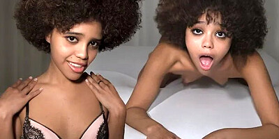 Petite Ebony Teen Loves It Rough - Selva Lapiedra