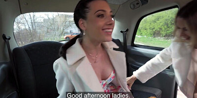 Two girls look brilliant during a hot FFM fuck session