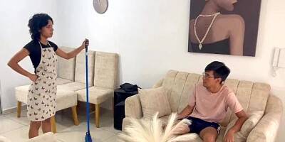 I Relieve My Little Stepsisters Stress with a Nice Fuck and End Up Cumming i...