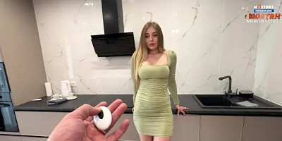 Its not an Air Conditioner Remote!-stepmother in a Tight Dress Lost the Remo...