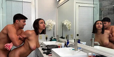 Free Use My Step Sis while Shes Doing Her Make Up - Hailey Rose (ig: @haileyr...