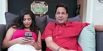 18+ - Latina Babe Gabriela Lopez Fucks Her Stepdad