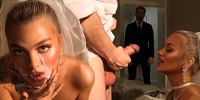 The Luxury Bride is Left Alone with the Photographer and Cheats on Her Groom