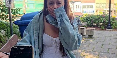 Finding a Stranger to Control My Lush Leads to a Hard Fuck and Creampie!!
