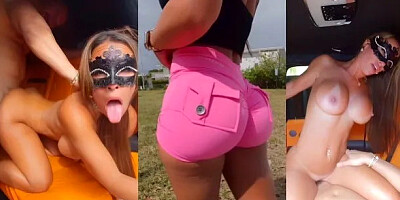 Miami Latina Miss Lexa gets Picked Up and Fucked in Rolls Royce Cully-