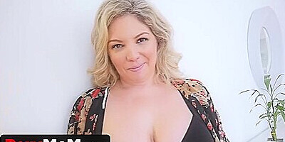 Starved Stepmom Rides Stepsons Big Meat