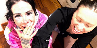 Watch fiery Megan Inky and Monika W's trailer