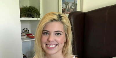 Rikki Rumor is going to fuck herself with a toy first