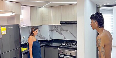Se Va El Agua En La Unidad Y Hago Venir A Chorros A La Puta Embarazada De Mi Vecina 21 Min