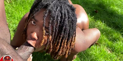 Juicythehoudini Outdoor Sucking & Fucking