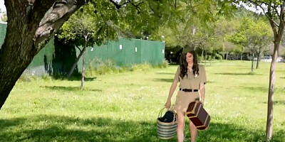 Army girl shows off her body and then gets drilled