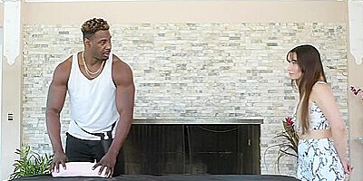 Good-looking Aria Lee And Lees Brunette Action