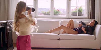 Skinny women appreciate photography and hot fucking too