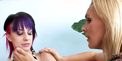 Rebellious stepdaughter Stacey Sexton is seduced by MILF Tanya Tate