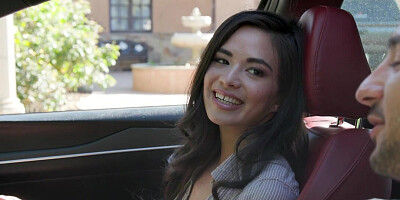 Stepsister gets caught but he fucking ruins her pussy