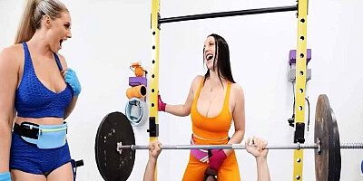 Squat Rack Appreciation Thanks To Angela White & Kayley Gunner Part 1