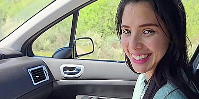 Her Neighbor In Public Inside The Car Hardcore Footjob Deep Blowjob