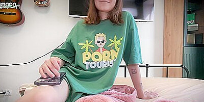 The Porntourist's fan fucks with her lover!