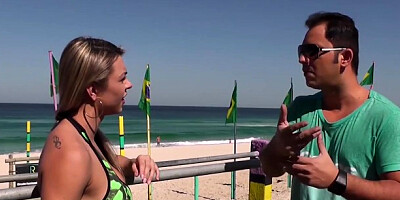 Brad Montana featuring Fernandinha Fernandez's big cock xxx