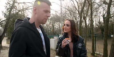 Big forehead babe cucking her boyfriend on camera ONLY