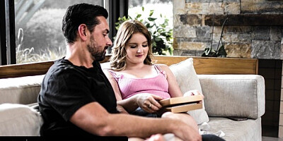 Pornstar smut with playful Ryan Driller and Eliza Eves from Pure Taboo