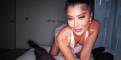 Hard fuck with creampie for insatiable Marina Maya