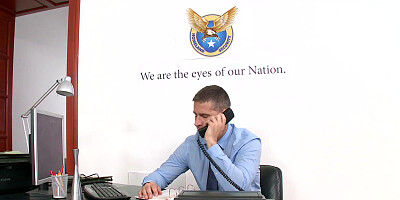 Fetish sex in the office with hot Alexa Tomas