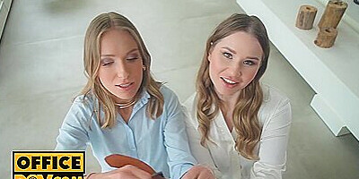 Horny Trio Pussy Fucking With Lesbian Couple Amalia Davis And Angelika