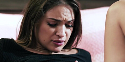 Stepsister pussy licking with two hot bitches in HD