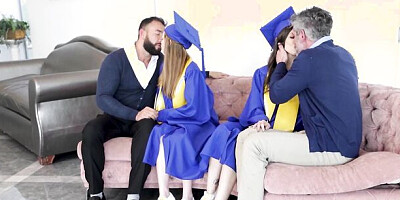 Swappz - Step Dads Steal Their Step Daughter's Virginity And Film It