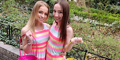 Hottie Alexa and Kate's hard rough dirt