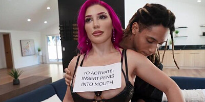 Watch angelic Lily Lou and Little Puck's movie