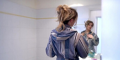 Hard dick of a lucky stud fucks her harder than ever