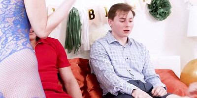 Taboo Tantra: Horny Stepsons' Virginity Claimed by Seductive Step Moms in Sensual MomSwap - Swappz