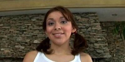 Lascivious Chanel Chavez's natural tits video