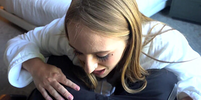 POV sex with sweet busty Angel Youngs