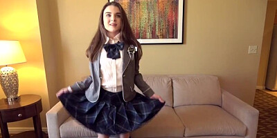 Prurient Megan Marx at interracial video