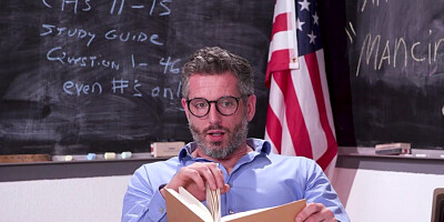 Teasing teacher lands her in some hot water... she gets GAPED