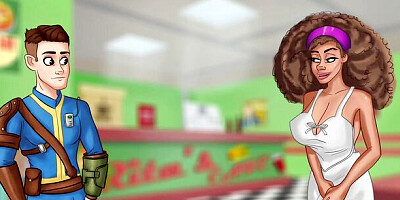 Fallout: Vault 69 #5 - A mysterious stranger showed up and gave me a blowjob!