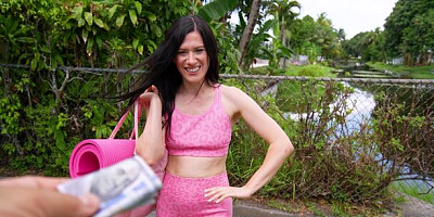 Gambling Hope Fontaine's brunette movie