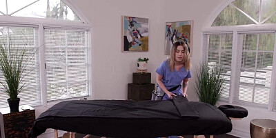 Chanel Camryn is going to love that oily sex... with stepdad