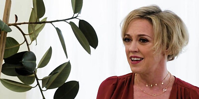 Stepson wants to get off with stepmom dominating him too