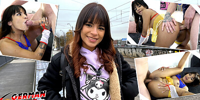 GERMAN SCOUT - Teen Michy Perez Casting