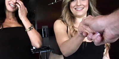 Cute Catalina and Lexi's party smut