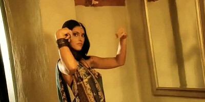 Exotic smut with nice-looking miss from Bollywood Nudes HD