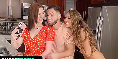 Bouncy Mackenzie Mace And Gracie Gates At Stepsister Sex